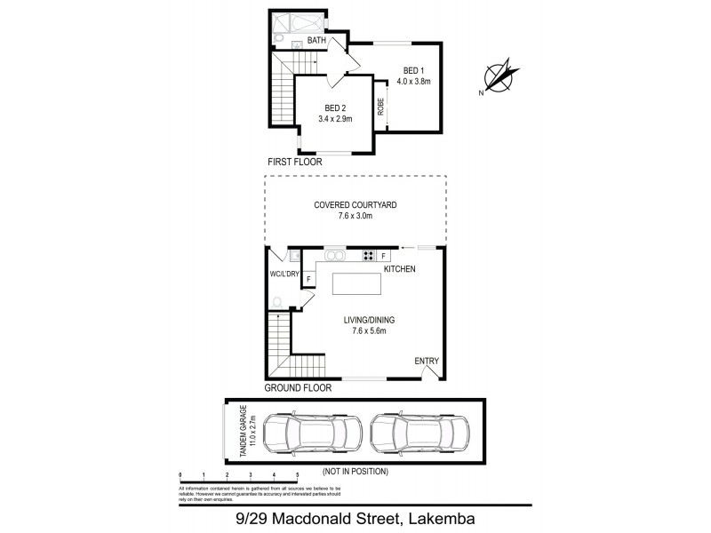 9/29 Macdonald Street, Lakemba NSW 2195 Floorplan