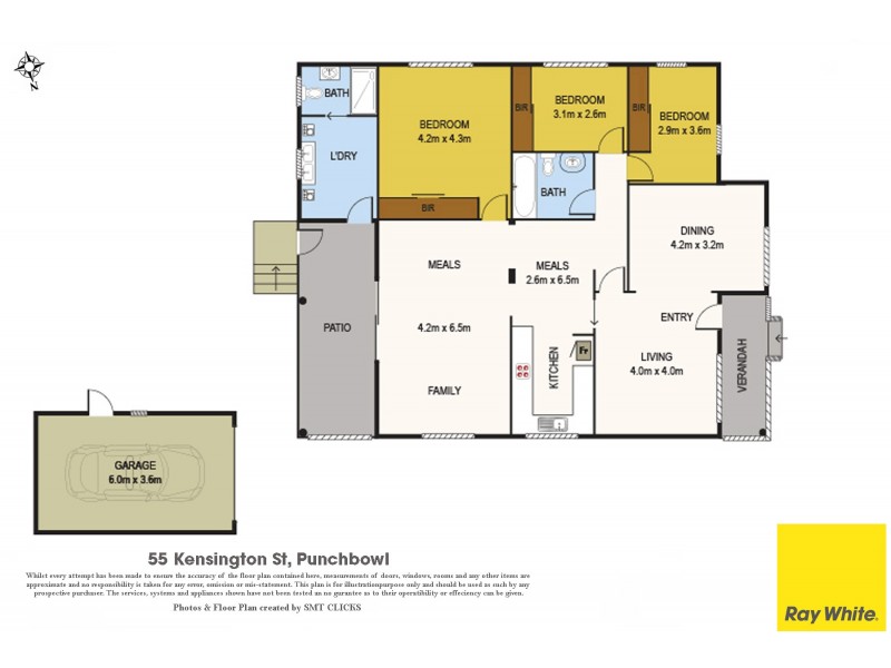 55 Kensington Street, Punchbowl NSW 2196 Floorplan