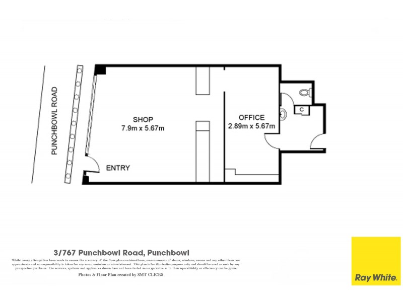 3/767 Punchbowl Road, Punchbowl NSW 2196 Floorplan
