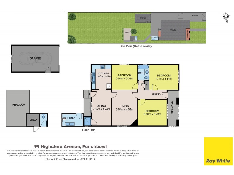 99 Highclere Avenue, Punchbowl NSW 2196 Floorplan