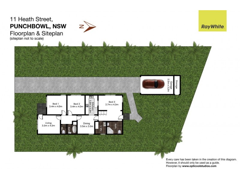 11 Heath Street, Punchbowl NSW 2196 Floorplan