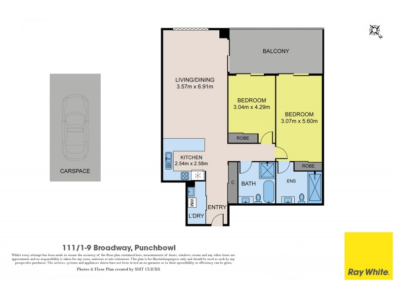 111/1 Broadway, Punchbowl NSW 2196 Floorplan