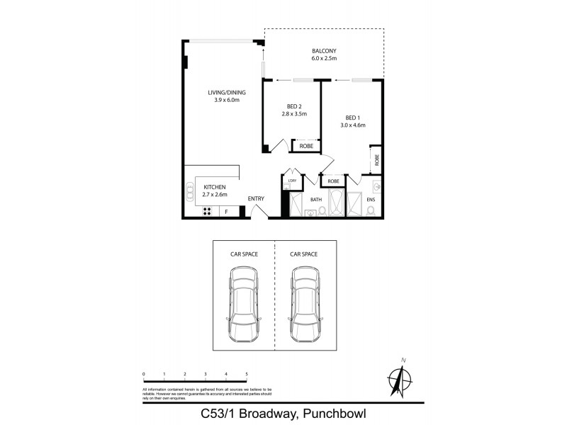 53/20 Matthews Street, Punchbowl NSW 2196 Floorplan