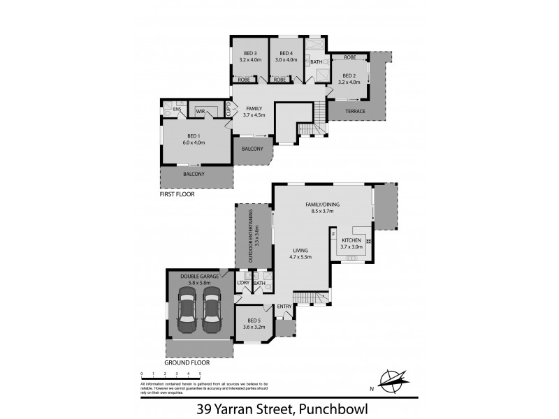 39 Yarran Street, Punchbowl NSW 2196 Floorplan