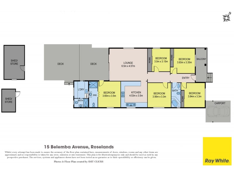 15 Belemba Ave, Roselands NSW 2196 Floorplan