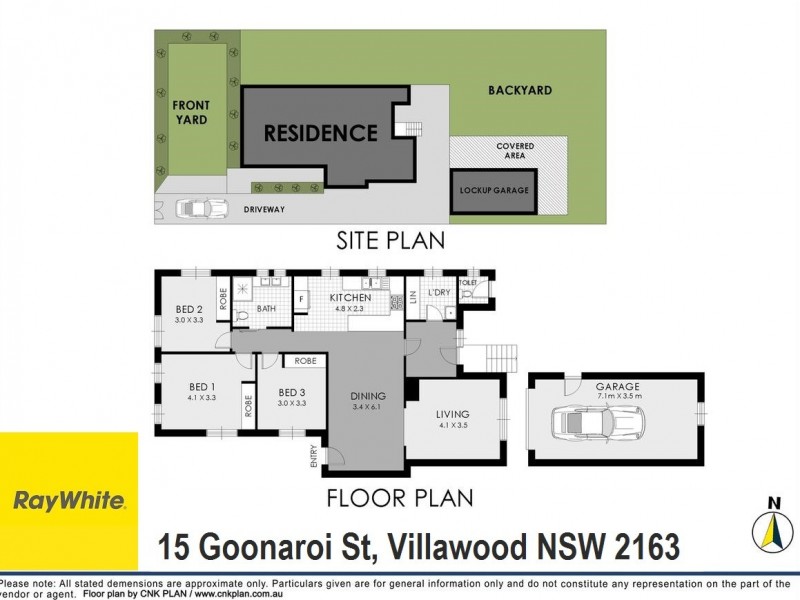 15 Goonaroi Street, Villawood NSW 2163 Floorplan