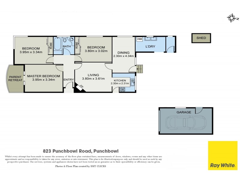 823 Punchbowl Road, Punchbowl NSW 2196 Floorplan