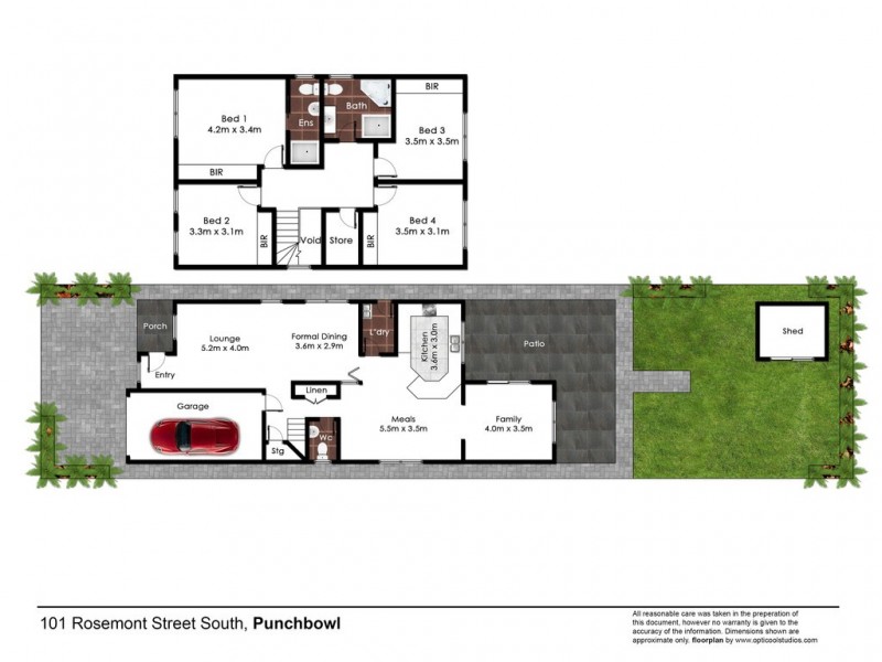 101 Rosemont St South, Punchbowl NSW 2196 Floorplan