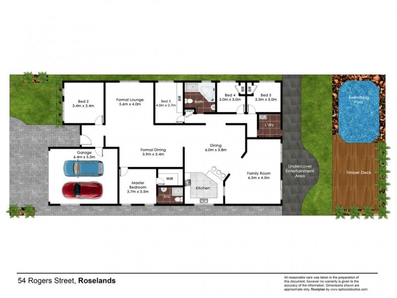 54 Rogers Street, Roselands NSW 2196 Floorplan