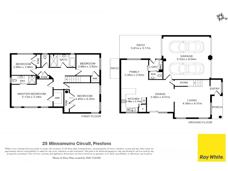 25 Minnamurra Circuit, Prestons NSW 2170 Floorplan
