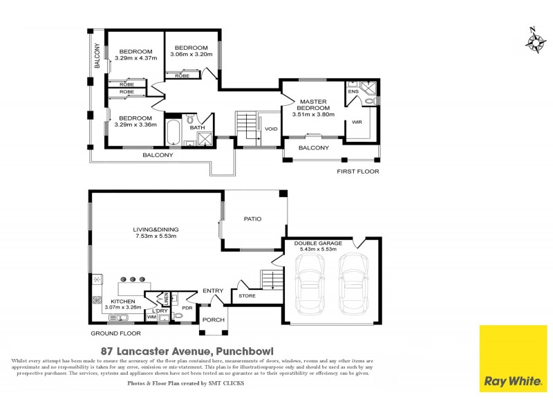 87 Lancaster Ave, Punchbowl NSW 2196 Floorplan