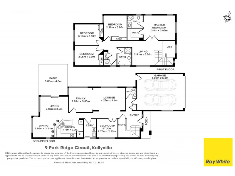 9 Park Ridge Circuit, Kellyville NSW 2155 Floorplan