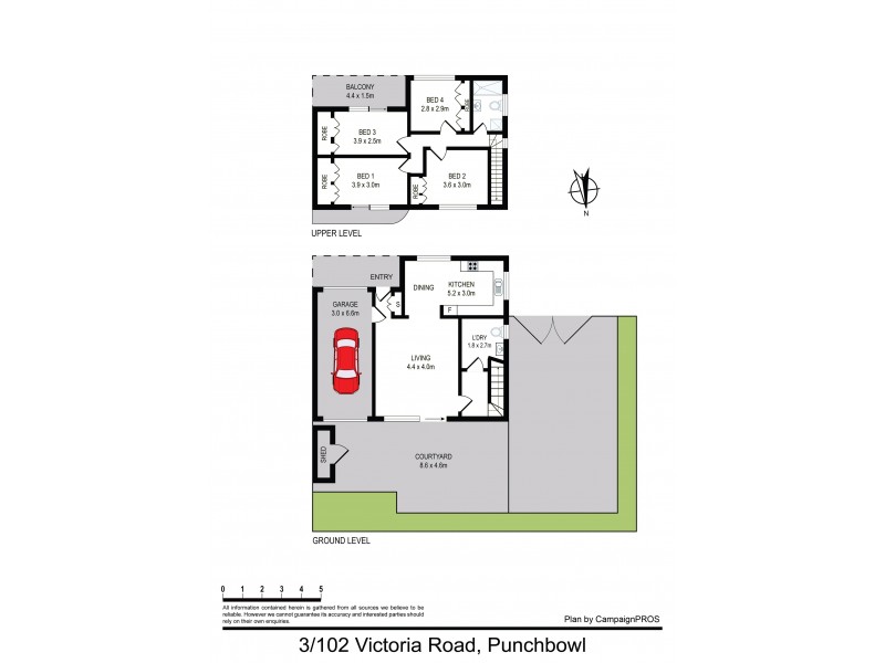 3/102 Victoria Road, Punchbowl NSW 2196 Floorplan