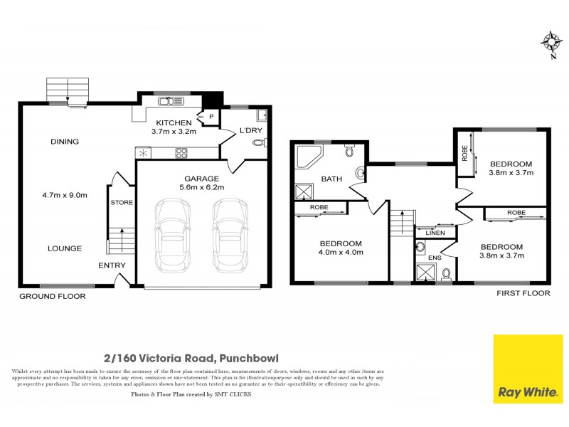2/160-162 Victoria Road, Punchbowl NSW 2196 Floorplan