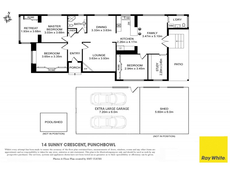 14 Sunny Crescent, Punchbowl NSW 2196 Floorplan