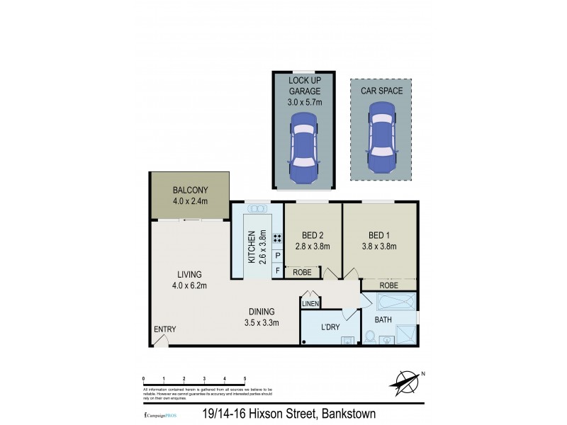 19/14-16 Hixson Street, Bankstown NSW 2200 Floorplan