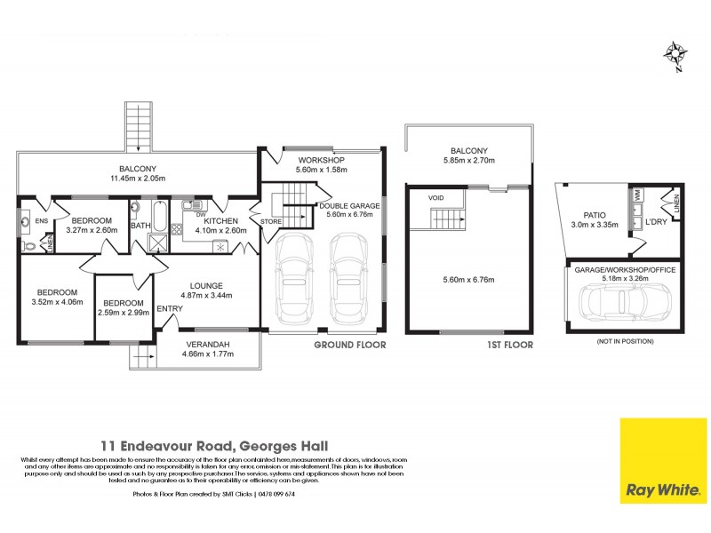 11 Endeavour Road, Georges Hall NSW 2198 Floorplan