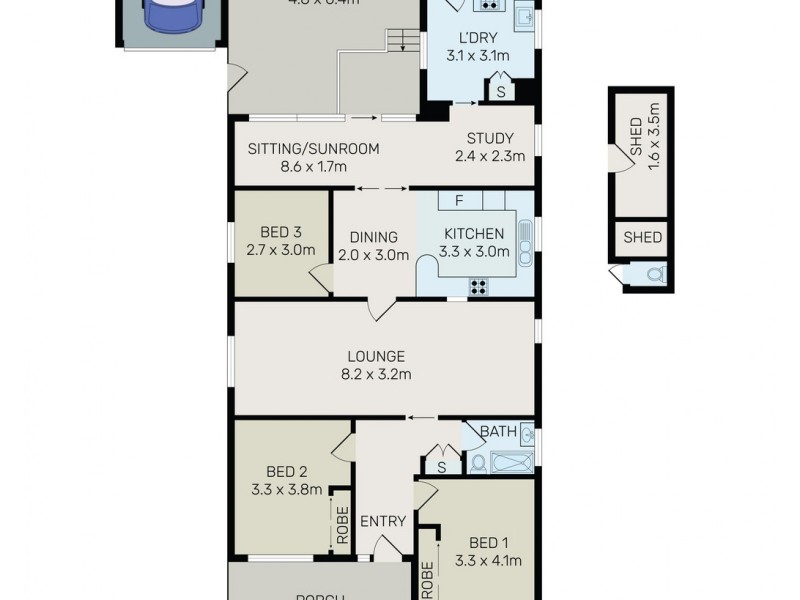 19 Albert Street, Belfield NSW 2191 Floorplan