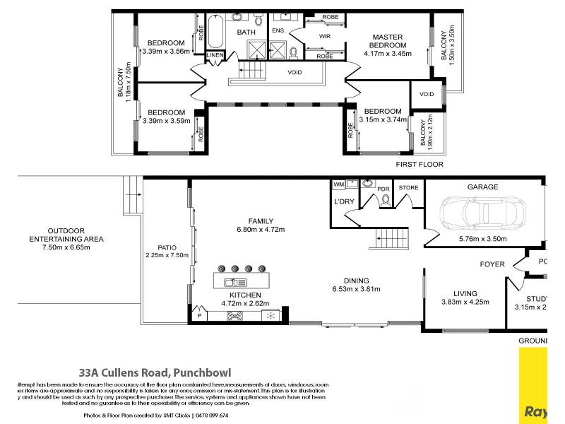 33a Cullens Road, Punchbowl NSW 2196 Floorplan