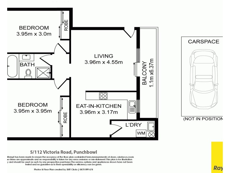 5/112 Victoria Road, Punchbowl NSW 2196 Floorplan