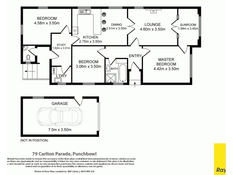 79 Carlton Parade, Punchbowl NSW 2196 Floorplan
