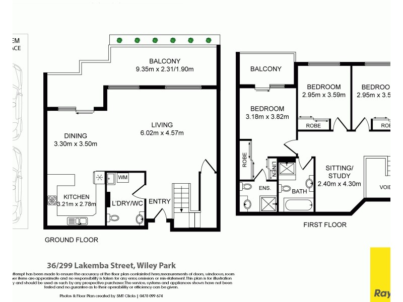36/299 Lakemba Street, Wiley Park NSW 2195 Floorplan