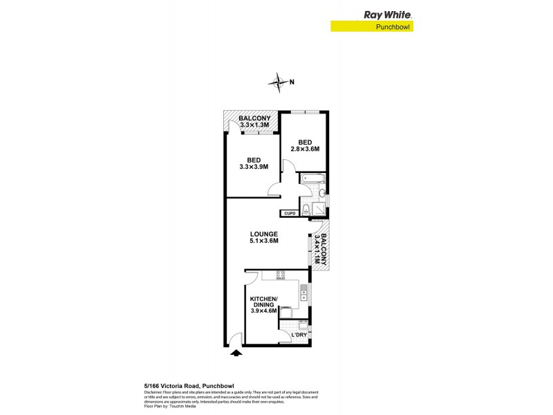 166 VICTORIA ROAD, Punchbowl NSW 2196 Floorplan