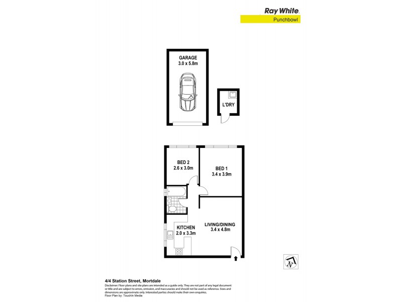 4 Station Street, Mortdale NSW 2223 Floorplan