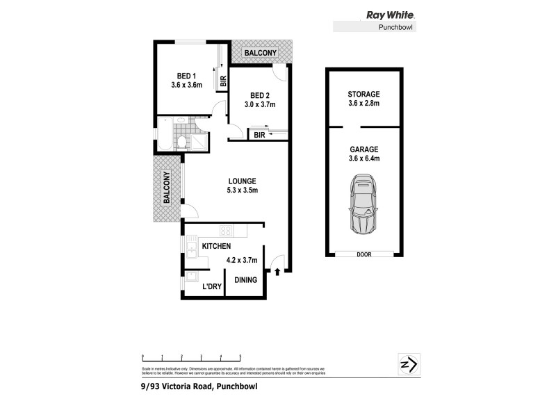 93 Victoria Road, Punchbowl NSW 2196 Floorplan