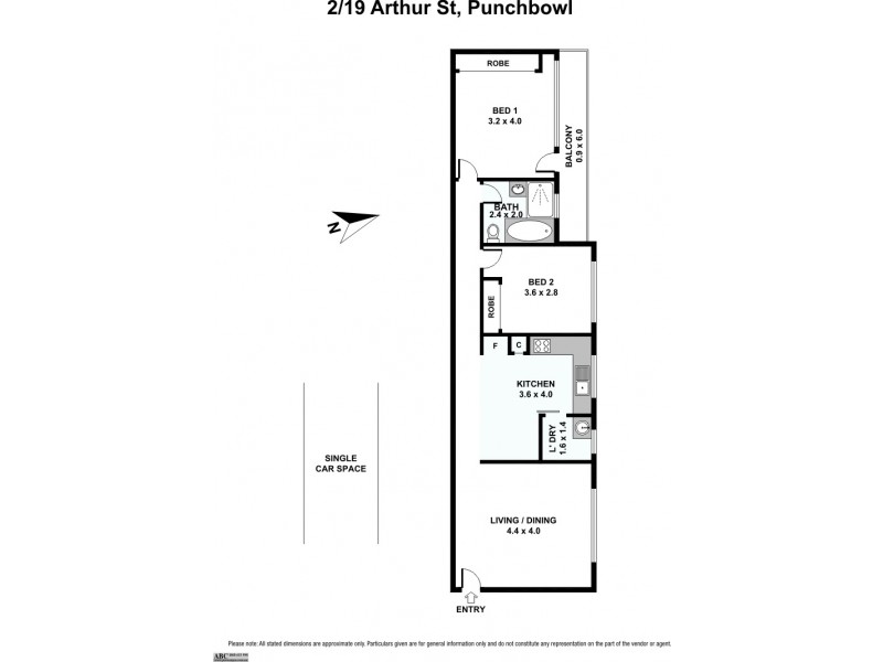 2/19 Arthur Street, Punchbowl NSW 2196