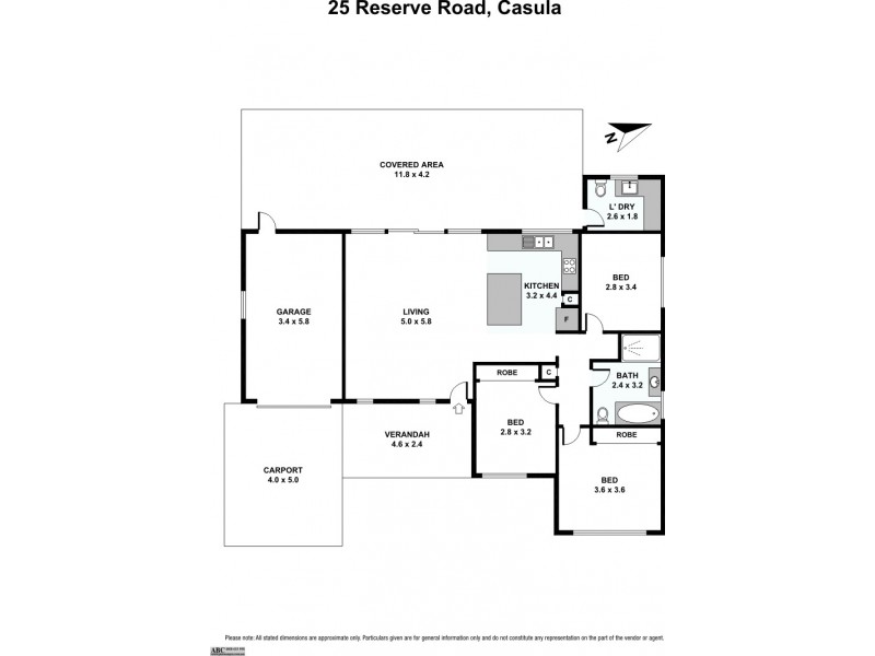 25 Reserve Road, Casula NSW 2170 Floorplan