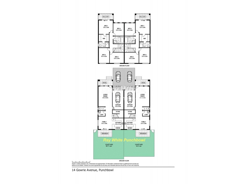 1/14 Gowrie Avenue, Punchbowl NSW 2196 Floorplan