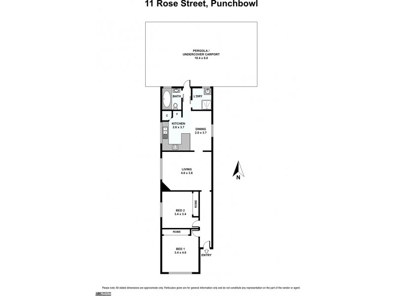 11 Rose Street, Punchbowl NSW 2196 Floorplan