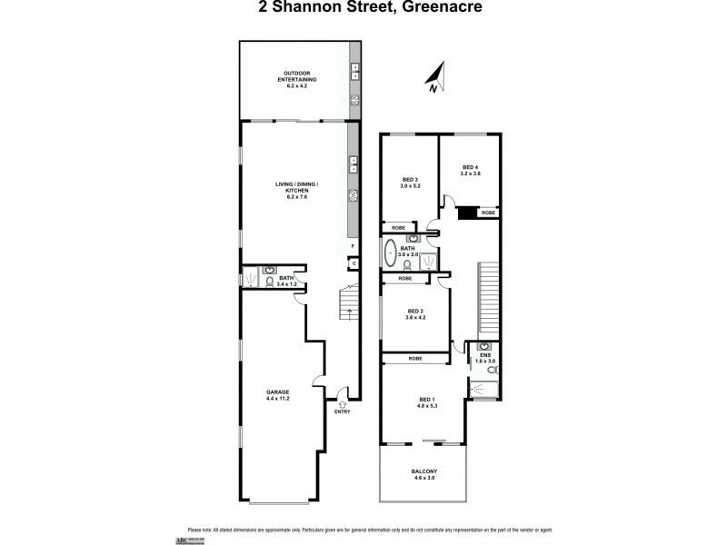 2C Shannon Street, Greenacre NSW 2190 Floorplan