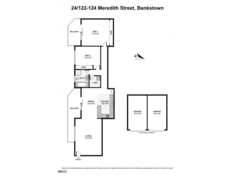 24/122 Meredith Street, Bankstown NSW 2200 Floorplan
