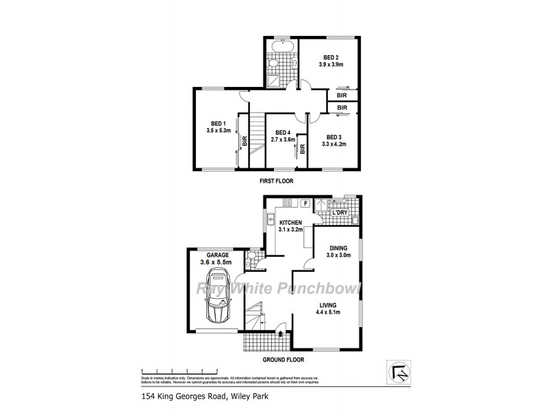 154 King Georges Road, Wiley Park NSW 2195 Floorplan