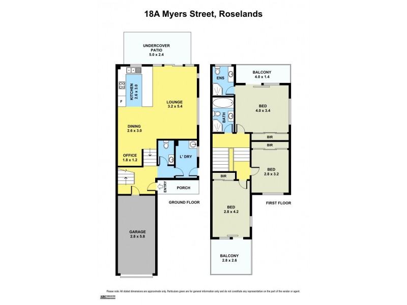 18A Myers Street, Roselands NSW 2196 Floorplan