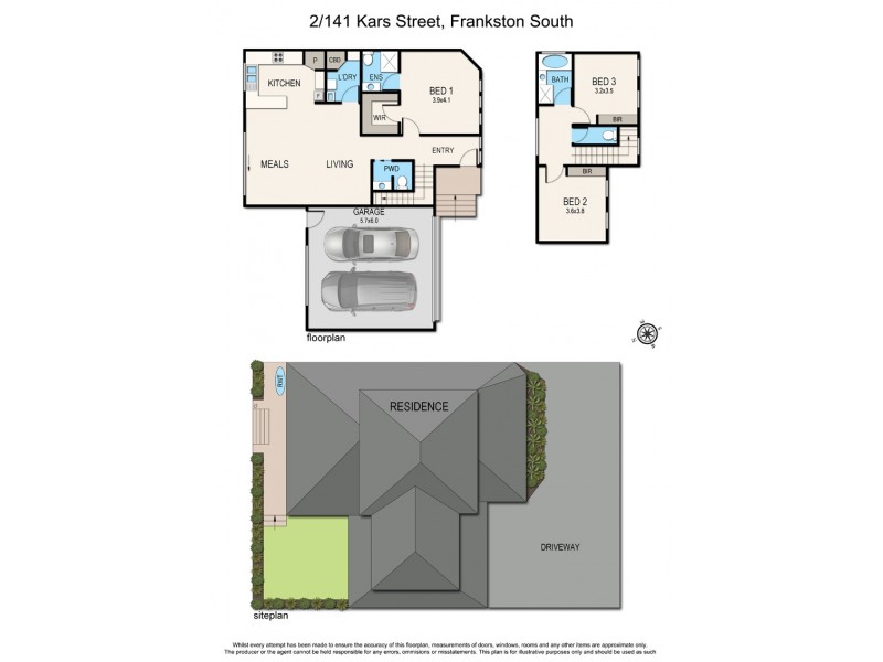 2/141 Kars Street, Frankston South VIC 3199 Floorplan
