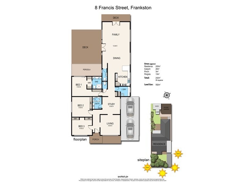 8 Francis Street, Frankston VIC 3199 Floorplan