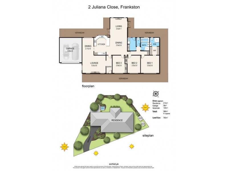 2 Juliana Close, Frankston VIC 3199 Floorplan