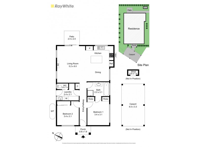 3/6 Karri Court, Frankston North VIC 3200 Floorplan
