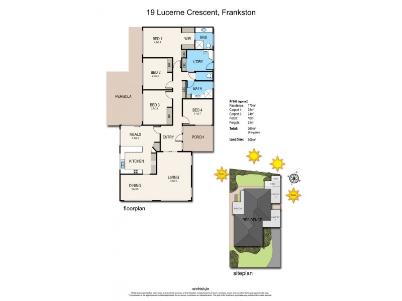 19 Lucerne Crescent, Frankston VIC 3199 Floorplan