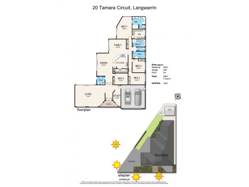 20 Tamara Circuit, Langwarrin VIC 3910 Floorplan