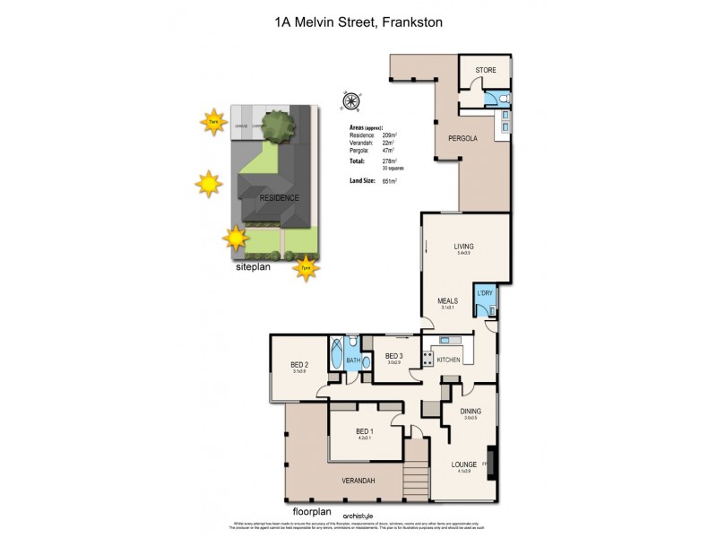1A Melvin Street, Frankston VIC 3199 Floorplan