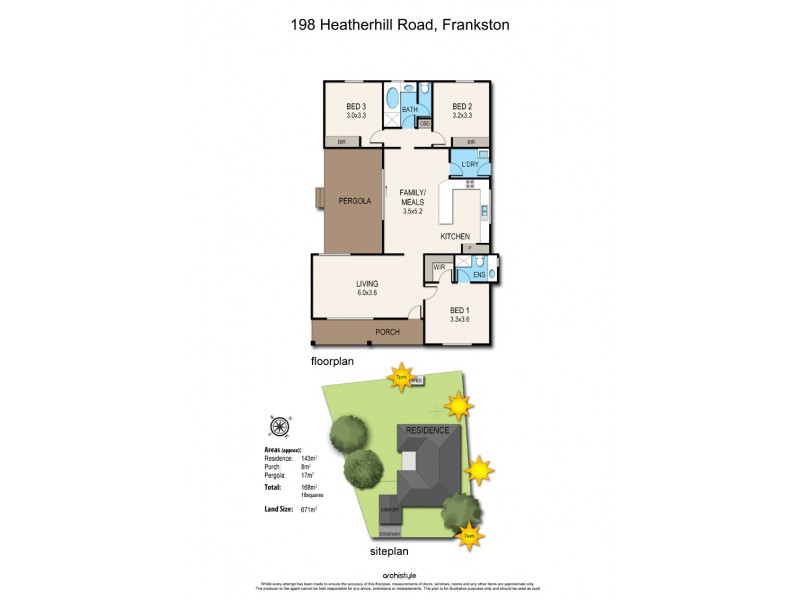 198 Heatherhill Road, Frankston VIC 3199 Floorplan