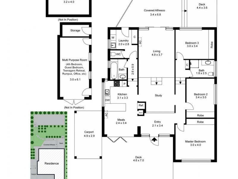 4 Woolston Drive, Frankston South VIC 3199 Floorplan