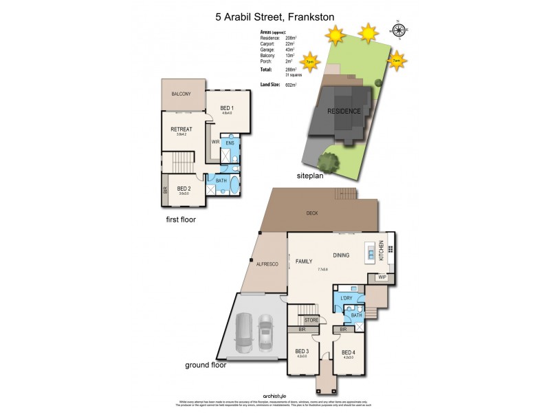 5 Arabil Street, Frankston VIC 3199 Floorplan