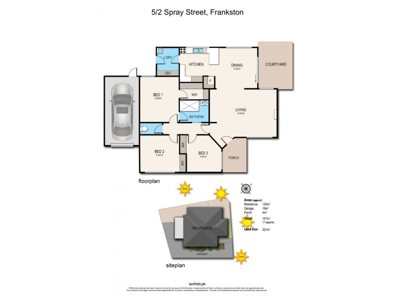 5/2 Spray Street, Frankston VIC 3199 Floorplan