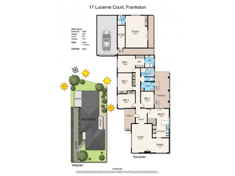 17 Lucerne Crescent, Frankston VIC 3199 Floorplan