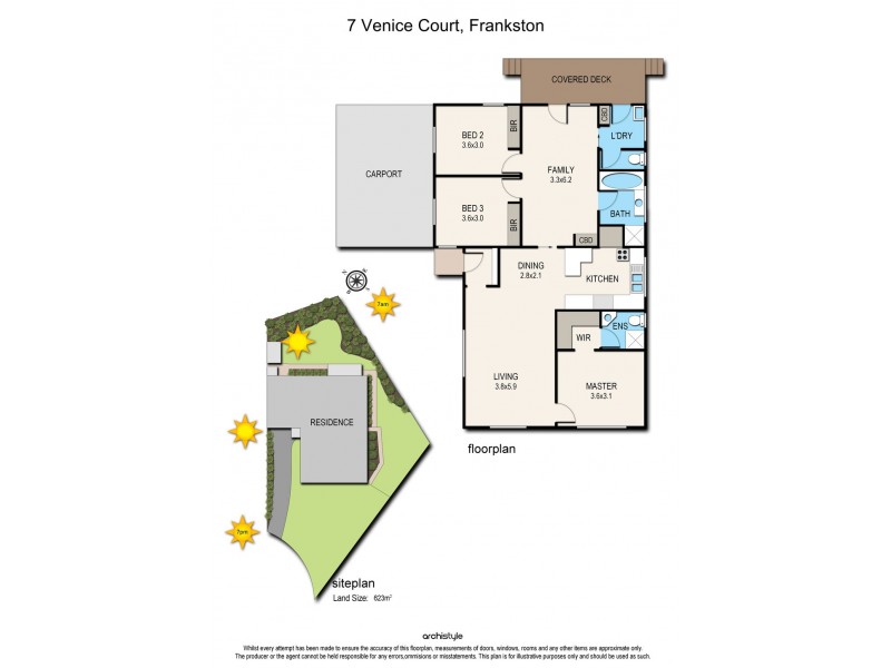 7 Venice Court, Frankston VIC 3199 Floorplan